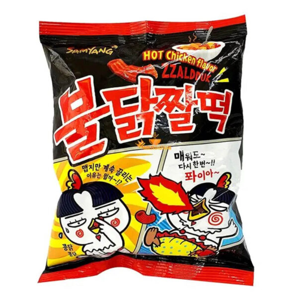 Zzaldduk Hot Chicken flv. snack, 120g