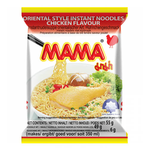 Mama Instant noodle chicken flavour, 55g