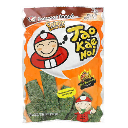 Taokaenoi Crispy seaweed - Tom Yum Gong fla, 32g