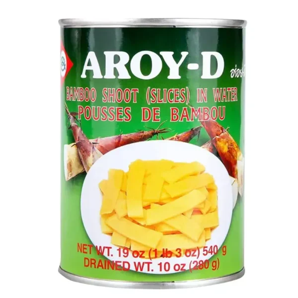 Aroy-D Canned bamboo shoot sliced, 540g